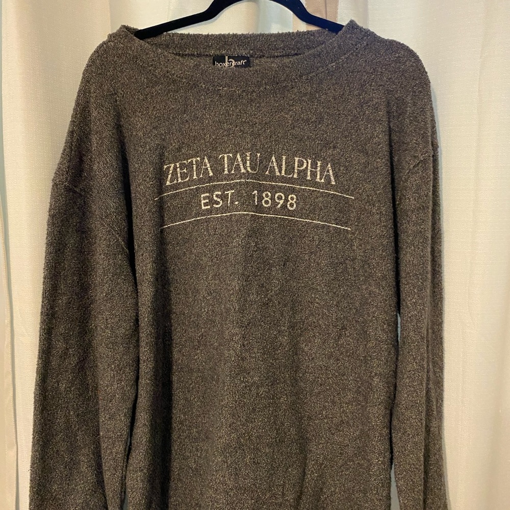 Zeta Tau Alpha woolly crewneck